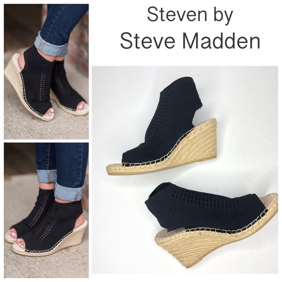 Steven By Steve Madden Shoes - Steven by Steve Madden Evers Crochet Wedge Shoes